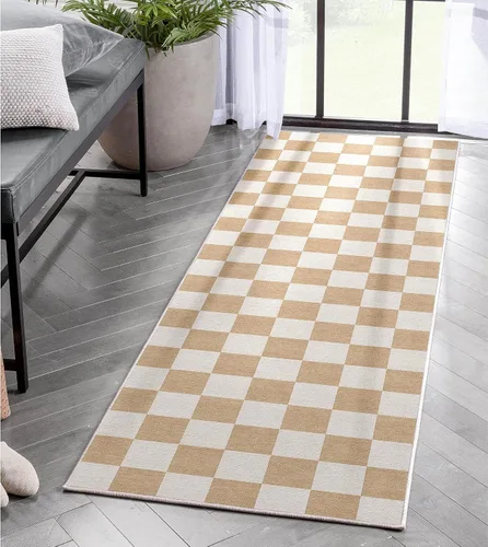 Vista 19 de Well Woven Apollo Flatwoven Modern Squares Alfombra multicolor de 3 pies 3 pulgadas x 5 pies para niños