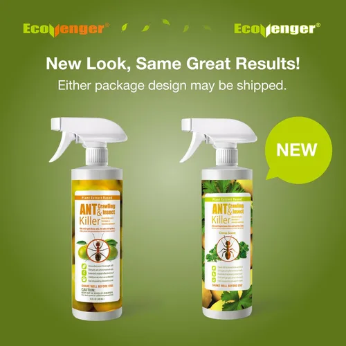 Vista 9 de EcoRaider insecticida y hormiguicida (aroma de cítricos) de 16 oz, natural y no tóxico