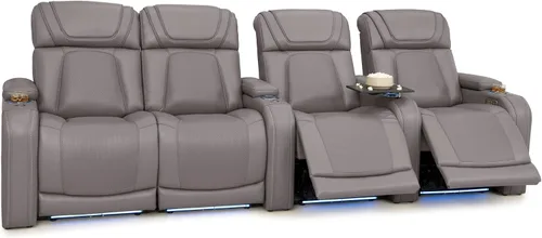 Vista 40 de Seatcraft Caliente Asiento de cine en casa Tabaco Sillón Individual