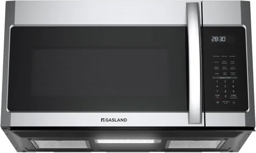 Vista 10 de GASLAND Horno microondas de 30 pulgadas, gran capacidad de 1.9 pies cúbicos para pizza y platos familiares de 12 pulgadas, 1000 W con 11 niveles