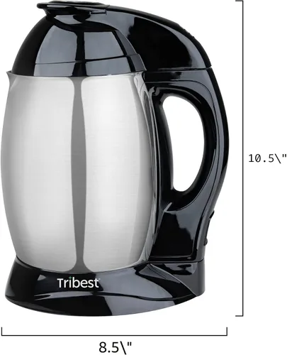 Vista 9 de Tribest Soyabella, molinillo de café y fábrica de leche de soja, L, Plateado