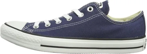 Vista 2 de Converse Womens All Star Ox Low Chuck Taylor Chucks Sneaker Trainer - Navy