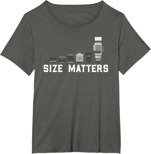 Vista 17 de Photography Camera Lens Size Matter Photographer Shutterbug Camiseta Negro