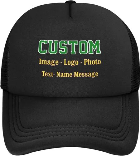 Vista 26 de Gorras de béisbol unisex personalizadas para hombres y mujeres, sombrero personalizado con tu propia imagen, logotipo, texto, nombre, gorras