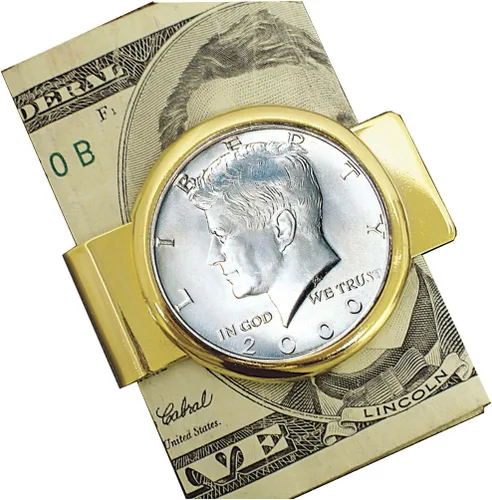 Vista 4 de American Coin Treasures JFK - Clip para monedas de medio dólar