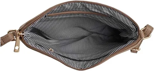 Vista 6 de SG SUGU - Bolso ligero y mediano con borla y bolsillo con cremallera