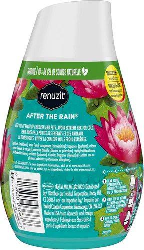 Vista 3 de Renuzit - 1716906 03663 Ambientador ajustable, aroma After the Rain, sólido, 7 oz (caja de 12)
