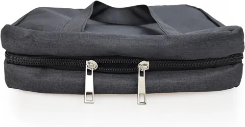 Vista 2 de Bolsa de almacenamiento para accesorios de ostomía, bolsa de viaje, bolsa de aseo colgante, organizador de suministros de ostomía para ostomía