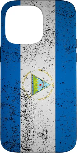 Vista 21 de Funda de regalo para iPhone 17 con diseño de bandera de Nicaragua de Grunge