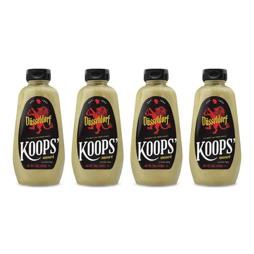 Vista 19 de Koops' Mostaza Arizona Heat - Mostaza dulce y picante, sin gluten, kosher, fabricada en Estados Unidos, a partir de semillas de mostaza de calidad