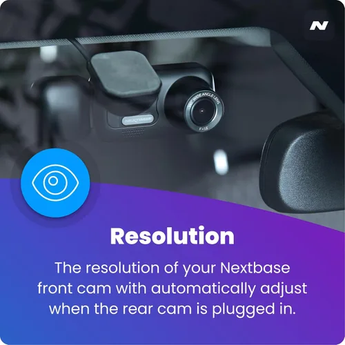 Vista 6 de Nextbase Dash Cam Add-On - Cámara exterior compatible con 322GW 422GW 522GW 622GW-Negro