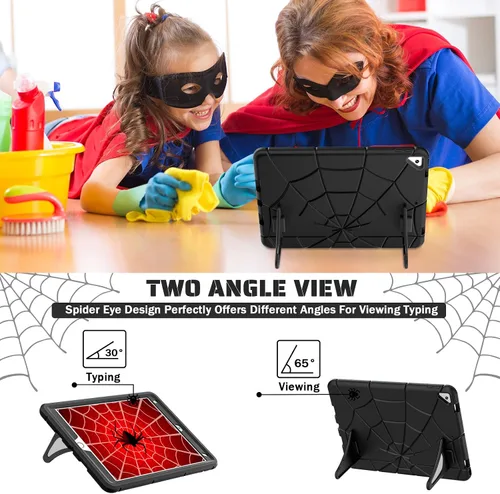 Vista 6 de Nitupai - Funda para iPad 10.2, funda para iPad de 9.ª / 8.ª / 7.ª generación, funda resistente a los golpes con protección robusta de 10.2 pulgadas