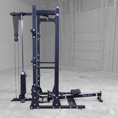Vista 6 de Body-Solid Accesorio de remo para gimnasios en casa, accesorio de entrenamiento cardiovascular de bajo impacto para máquinas de cable, poleas