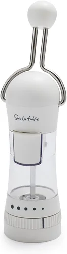 Vista 11 de Sur La Table Molinillo de especias con trinquete de 5 ajustes de grosor, negro