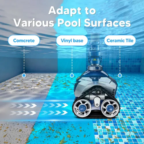 Vista 8 de R0526100 - Neumático de pista compatible con limpiador de piscina Zodiac