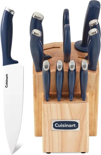 Vista 16 de Cuisinart C77SSB-12P Color Pro Collection - Juego de cuchillos (12 piezas), color negro