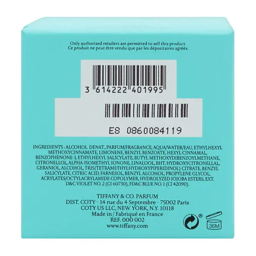 Vista 2 de TIFFANY & CO. 1.7 OZ EAU DE PARFUM SPRAY MUJER