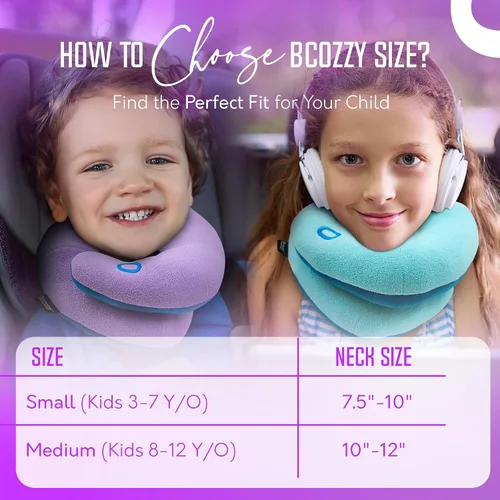 Vista 5 de Almohada de viaje BCOZZY Kids & Junior