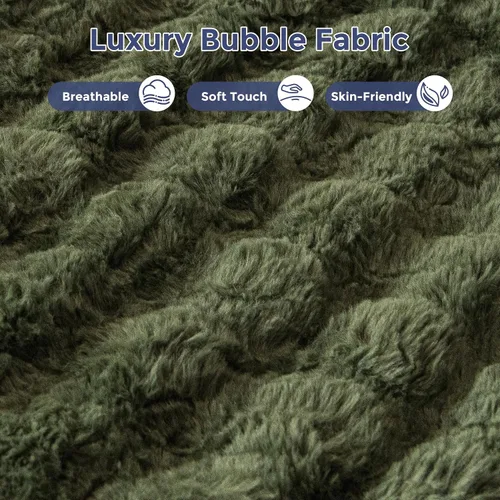 Vista 9 de MAXYOYO Silla ajustable para sala de estar, puf convertible y sillón reclinable con marco, cojín extraíble, tela de burbujas, suave tapizado