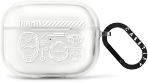 Vista 4 de CASETiFY Funda de impacto para Airpods Pro (1ª/2ª generación) con anillo - Armor Up