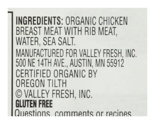 Vista 3 de Valley Fresh - Pechuga de pavo blanca en agua 100% natural