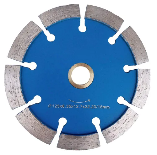 Vista 2 de Hoja de cazador de grietas de diamante de 5 pulgadas con eje de 0.25 pulgadas de ancho 7/8"-5/8