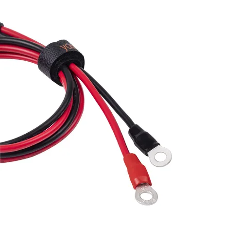 Vista 4 de Enchufe de cigarrillos macho a macho de 12 AWG resistente para encendedor de cigarrillos, cable de carga con luces LED de 3 pies (3 pies)
