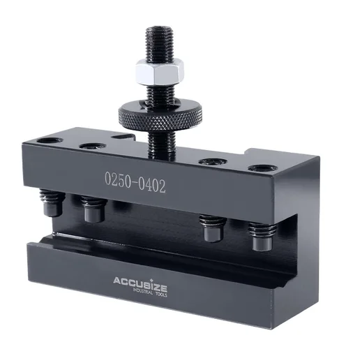 Vista 2 de Accusize Industrial Tools - Portaherramienta de cambio rápido para taladrado, torneado y rectificado, capacidad máxima de 1 pulgada, estilo No 2