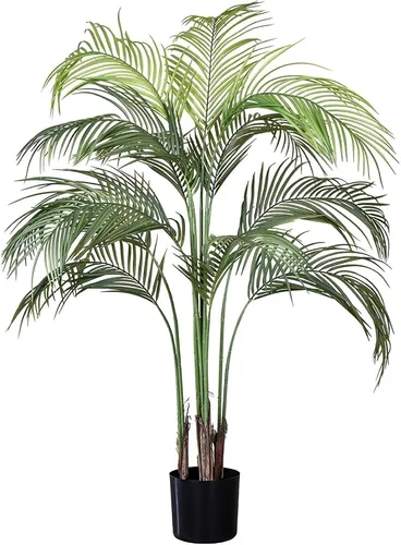 Vista 14 de Maia Shop - Árbol de plátano artificial, 4 pies, maceta negra incluida Banana