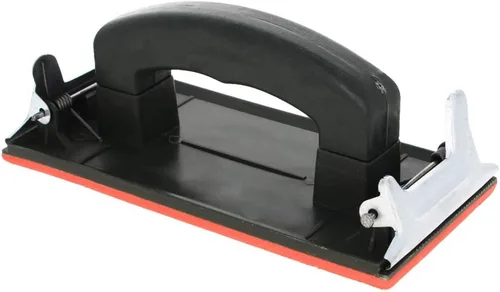 Vista 10 de Utoolmart Lijadora de mano con mango, soporte para papel de lija para madera, paneles de yeso, pulido de metal, 1 unidad