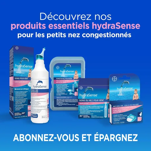 Vista 15 de hydraSense Kit de inicio de aspirador nasal