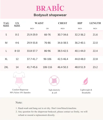 Vista 5 de BRABIC Body moldeador para mujer para control de abdomen, sin costuras, sin mangas, moldeador de cuerpo