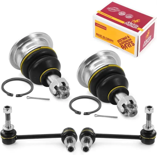 Vista 189 de Metrix Premium Chassis Parts - Juego de 4 piezas de articulación de rótula superior y barra estabilizadora delantera para Ford Ranger RWD 1998-2011