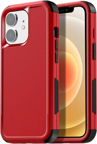 Vista 11 de AICase Funda resistente para iPhone 12/iPhone 12 Pro, protección de grado militar duradera de 3 capas apta para bolsillos, cubierta protectora a