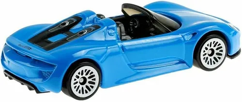 Vista 5 de Hot Wheels 2020 Porsche 918 Spyder, azul 94/250