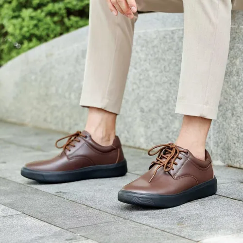 Vista 7 de OrthoComfoot Zapatos ortopédicos de cuero para caminar para hombre cómodos tenis para fascitis plantar con soporte de arco para, zapatos ortopédicos