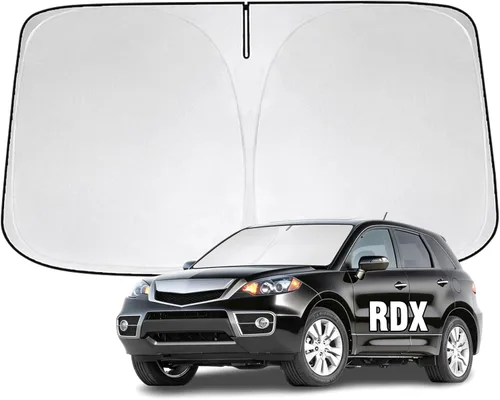 Vista 152 de Parasol para parabrisas Acura MDX 2001-2013, protector de parabrisas 300T, bloquea los rayos UV, ajuste personalizado, MDX para parabrisas
