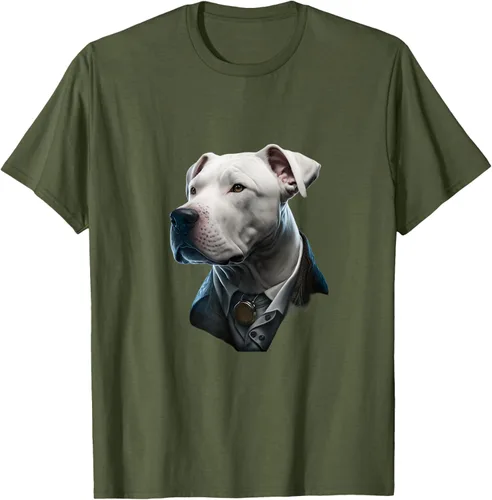 Vista 54 de Detective Dogo Argentino - Camiseta para perro, Negro