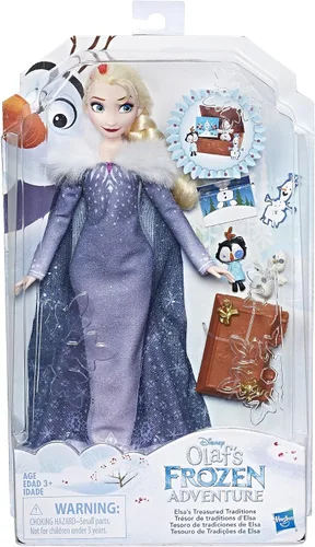 Vista 2 de Disney Frozen Elsas Tesoros Tradiciones - Muñecas de moda y accesorios