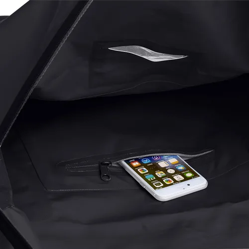 Vista 5 de Skog Å Kust Duffelsak - Bolsa de lona impermeable resistente para deportes, viajes y más, tamaños de 40, 60 y 90 litros, Negro, Deportivo/resistente