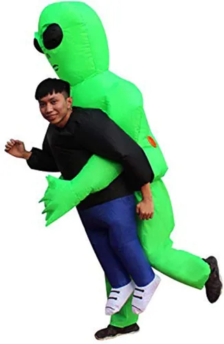 Vista 3 de Disfraz inflable de varios diseños para adulto disfraz de Halloween L