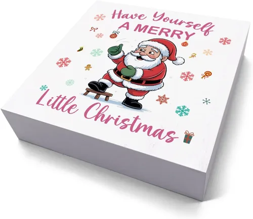 Vista 2 de HEYBIG - Regalos de Navidad, ten una Feliz Navidad para mujeres, hermana, hija, para amigos, mejores colegas, regalos para el hogar, baño, oficina