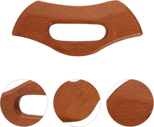 Vista 7 de KOMBIUDA Tabla de raspado para pasta de dientes, herramienta de masaje de pies, raspador corporal para pies, herramienta de masaje de raspado