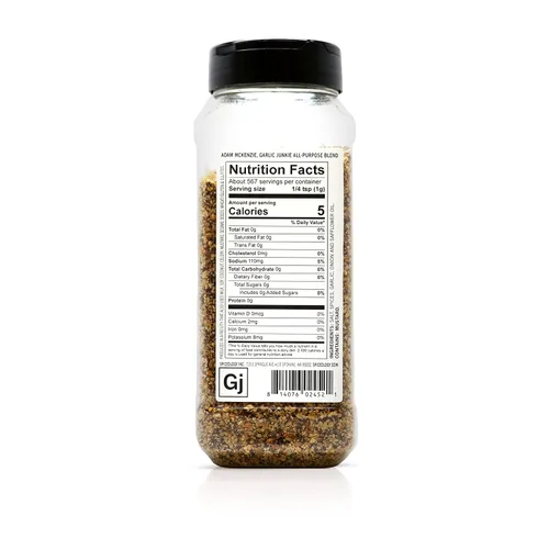Vista 2 de Spiceology & Adam McKenzie - Adicto al ajo - Condimento multiusos, masajes para barbacoa y mezclas de especias - Uso en: pechuga de res, carne