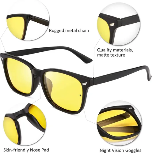 Vista 4 de FEISEDY B2568 - Gafas de sol polarizadas para hombres y mujeres