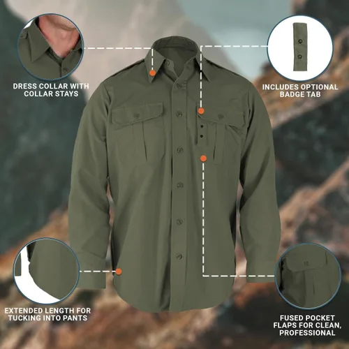 Vista 36 de Camisa táctica de manga corta, de Propper, para hombre