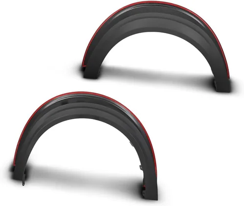 Vista 10 de G-PLUS defensas guardabarros con remaches de bolsillo, compatibles con Ford F150 2009-2014 Styleside con modelos de longitud de cajuela de 67.0