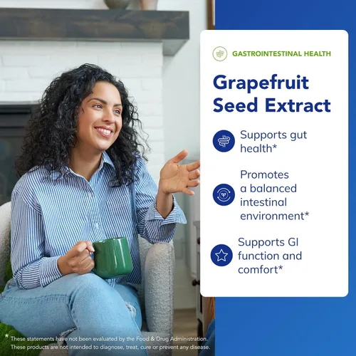 Vista 3 de Pure Encapsulations Extracto de semilla de pomelo Suplemento para apoyar el equilibrio de microorganismos intestinales y tracto gastrointestinal*