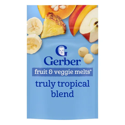 Vista 11 de Gerber Paquete variado de aperitivos de yogur para derretir etapa 3, paquete de 8