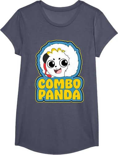 Vista 20 de Ryan's World Arctic Adventures Combo Panda Camiseta, Azul / Patchwork, S Azul Marino